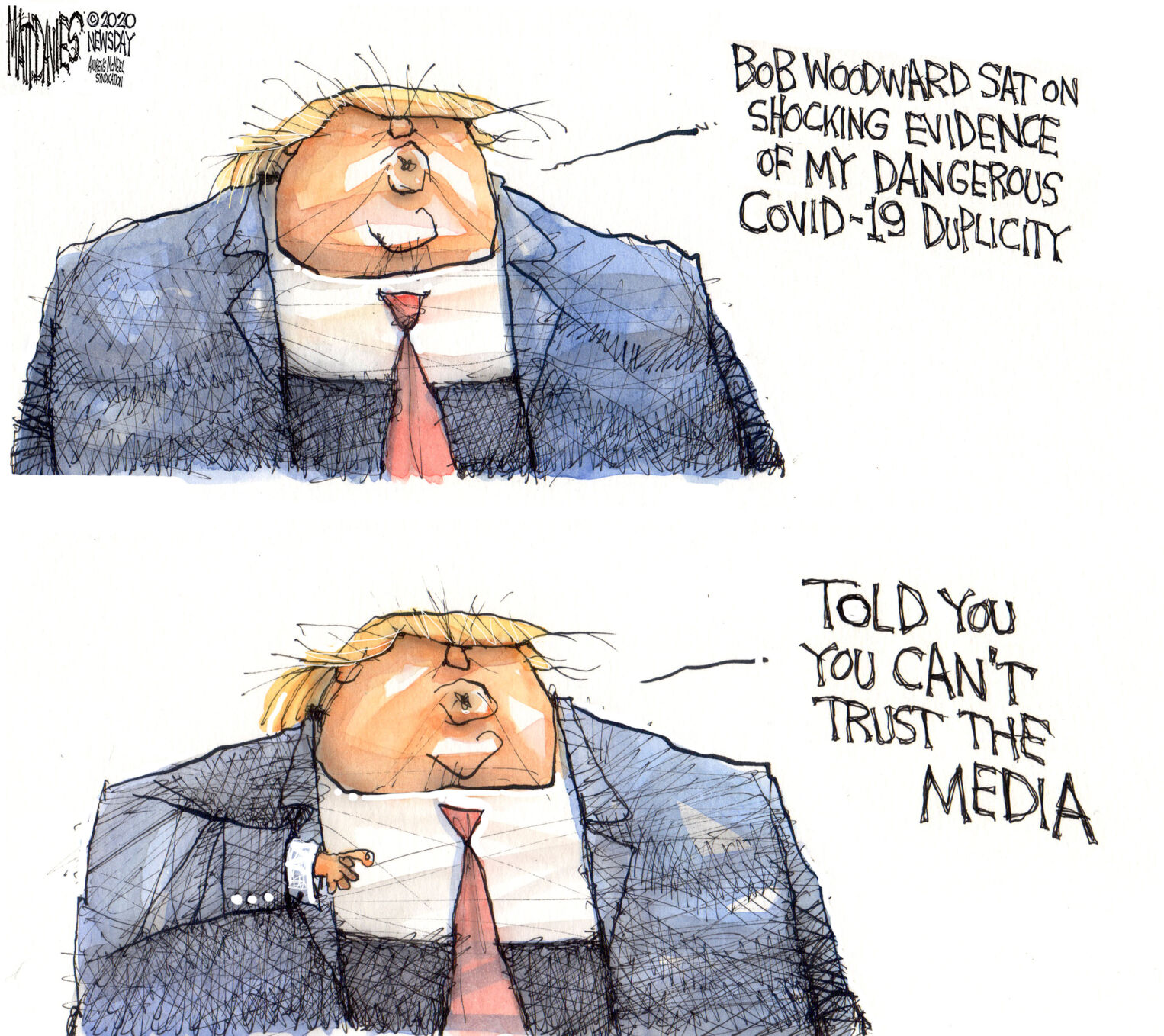 The latest editorial cartoon